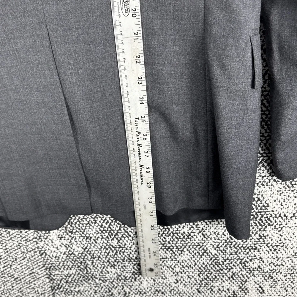 Ralph Lauren University‎ Polo Club Blazer Mens 42R 100% Wool Gray